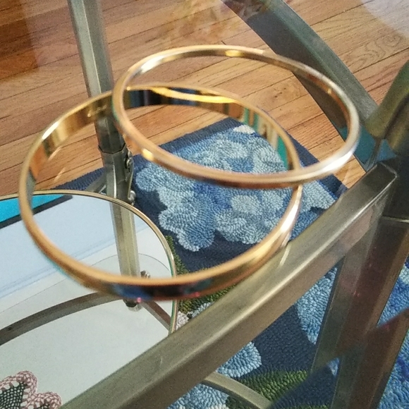 Set of 2 Vintage MONET Bangles - Picture 5 of 6